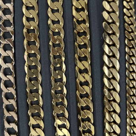 Gold chains at LS Jewellery