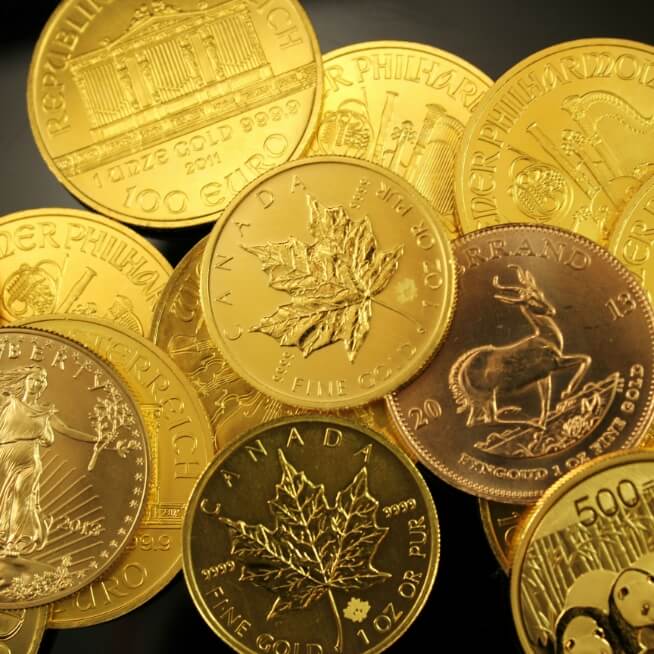 gold coins